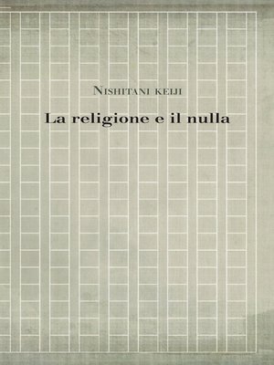 cover image of La religione e il nulla